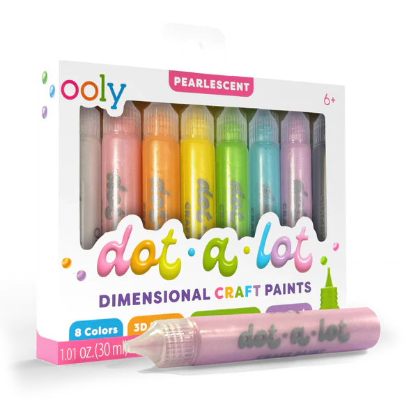 Dot A Lot Dimensional Craft Paint Pearlescent