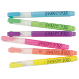 Magic Puffy Neon Pens Set of 6