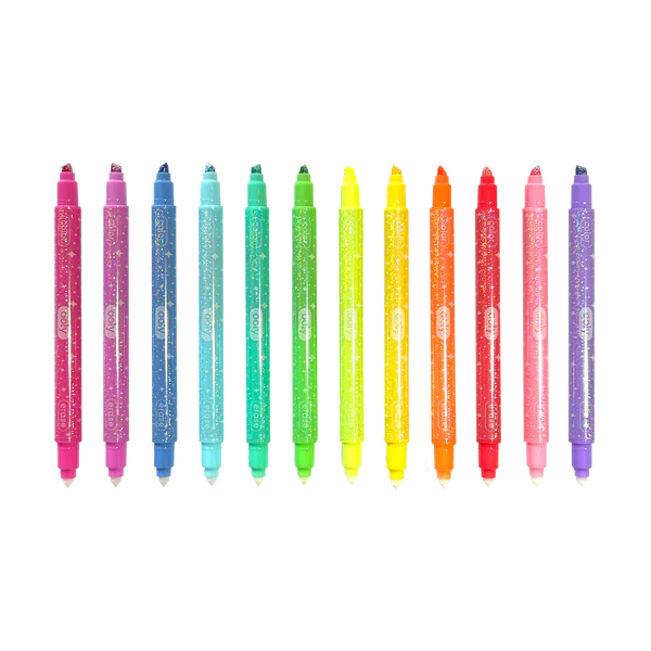 Make No Mistake! Sparkle Glittery Erasable Markers
