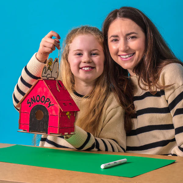 Peanuts Color-in' Wooden Birdhouse Kit