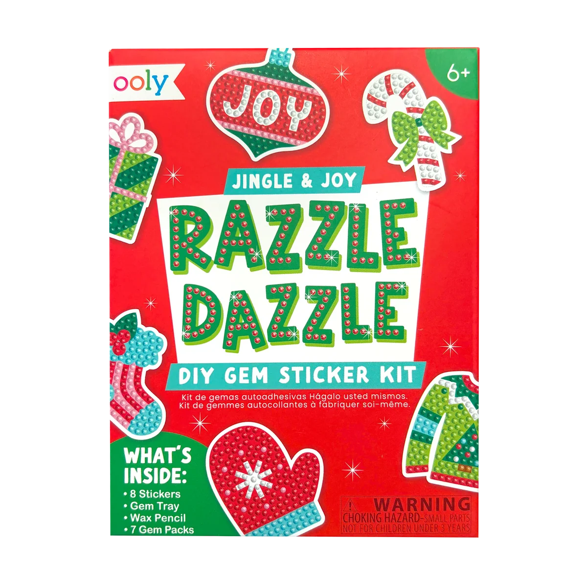 Mini Razzle Dazzle DIY Gem Set Jingle and Joy