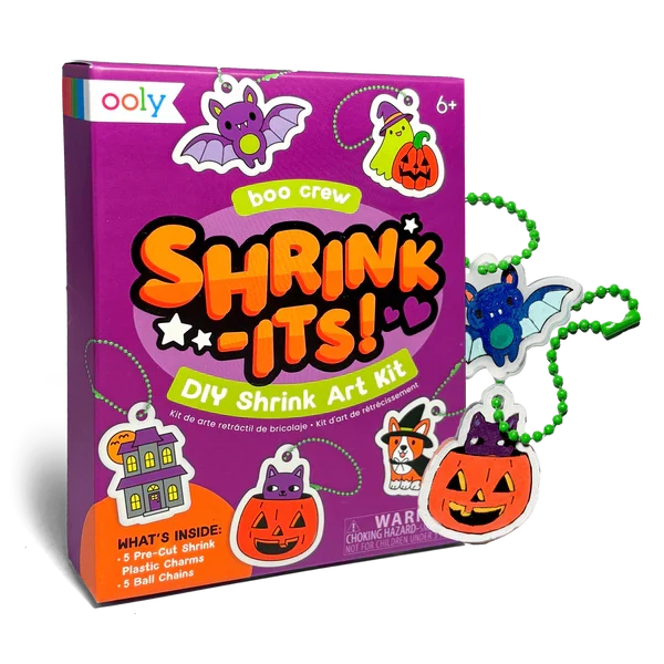 Mini Shrink Its DIY Shrink Art Boo Crew