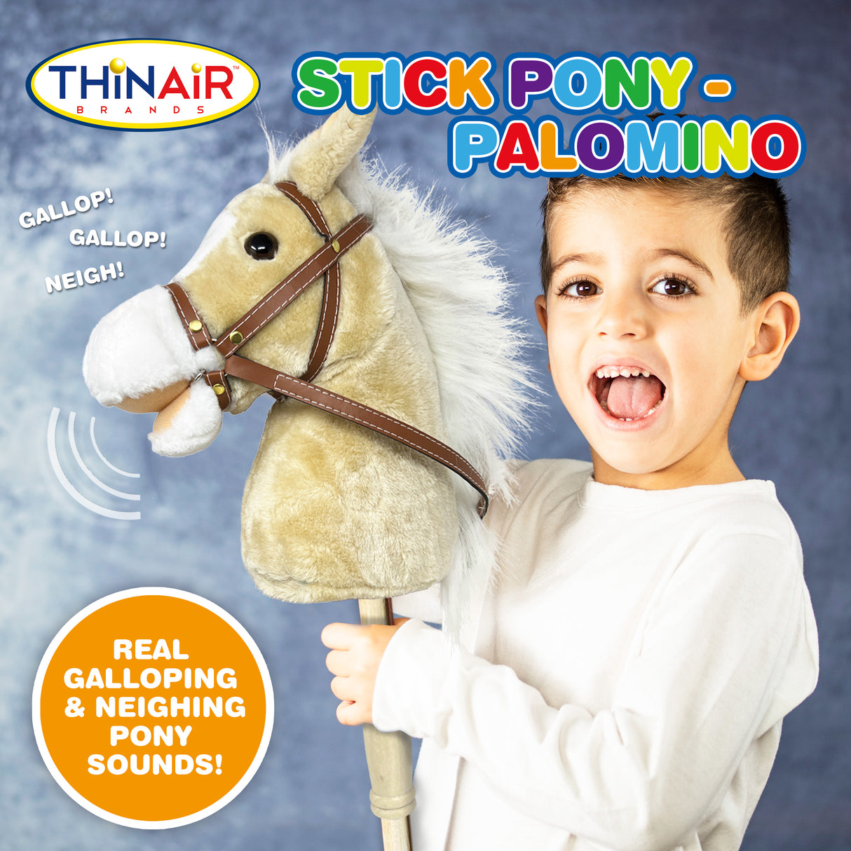 Playful MInds Stick Pony Palomino