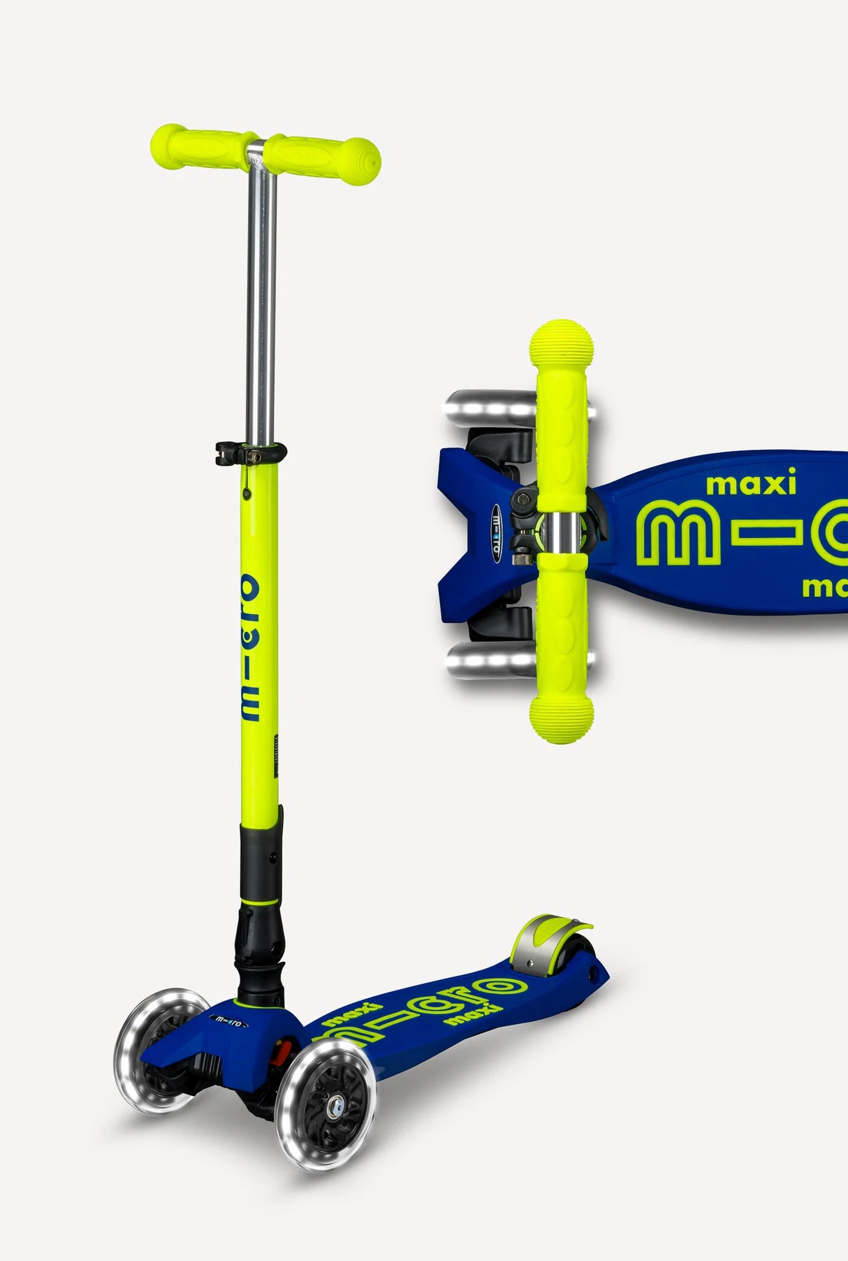 Maxi Deluxe Foldable Neon LED Canary Yellow