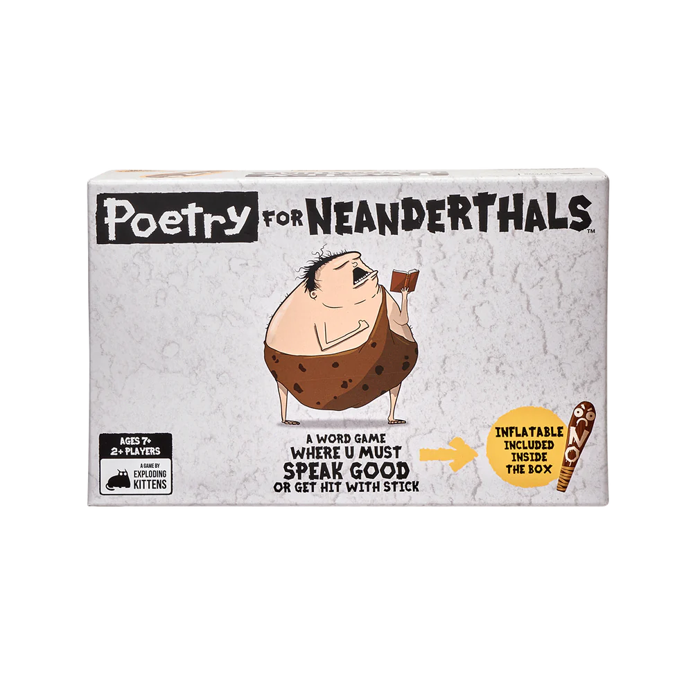 Poetry for Neanderthals