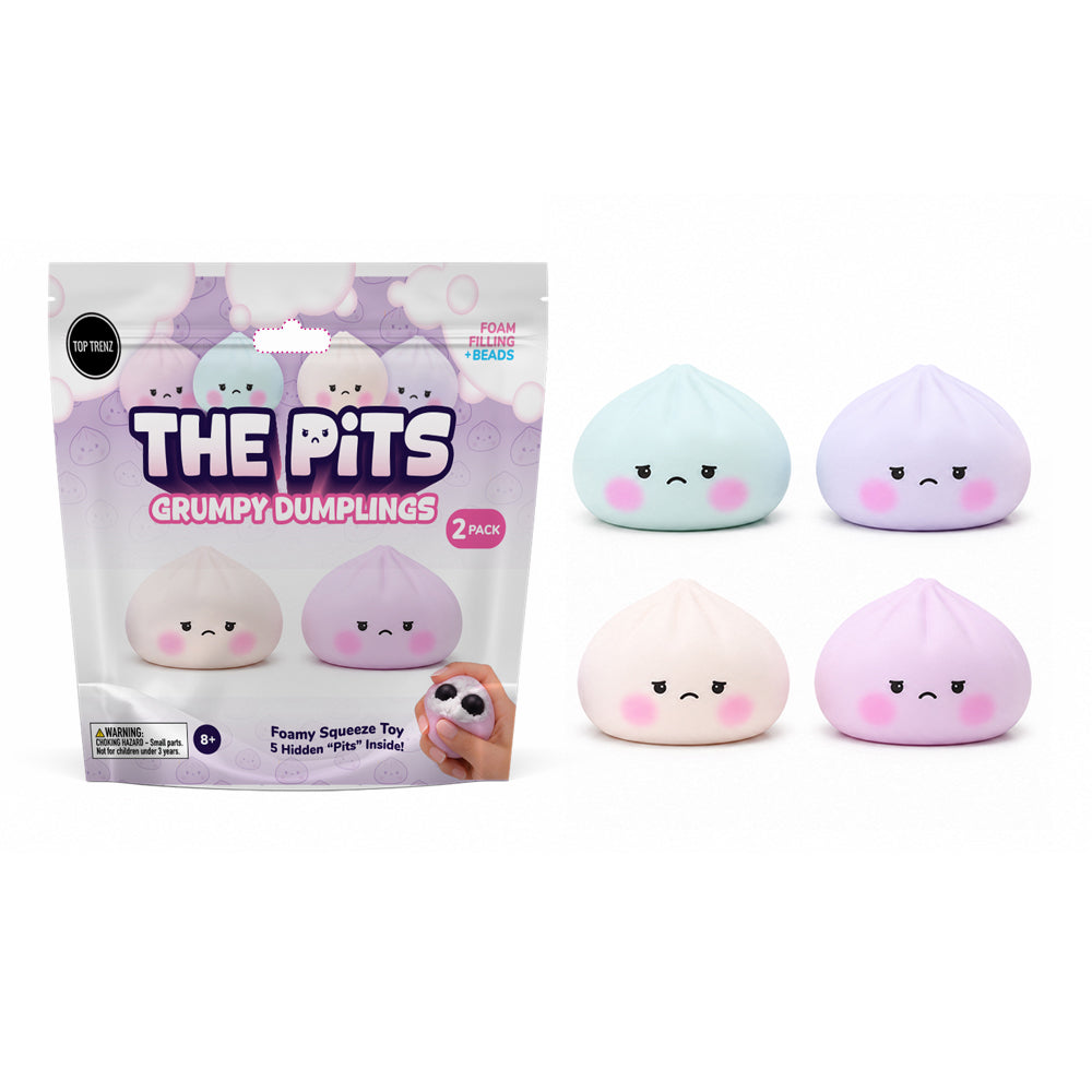 The Pits Grumpy Dumpling Squishies