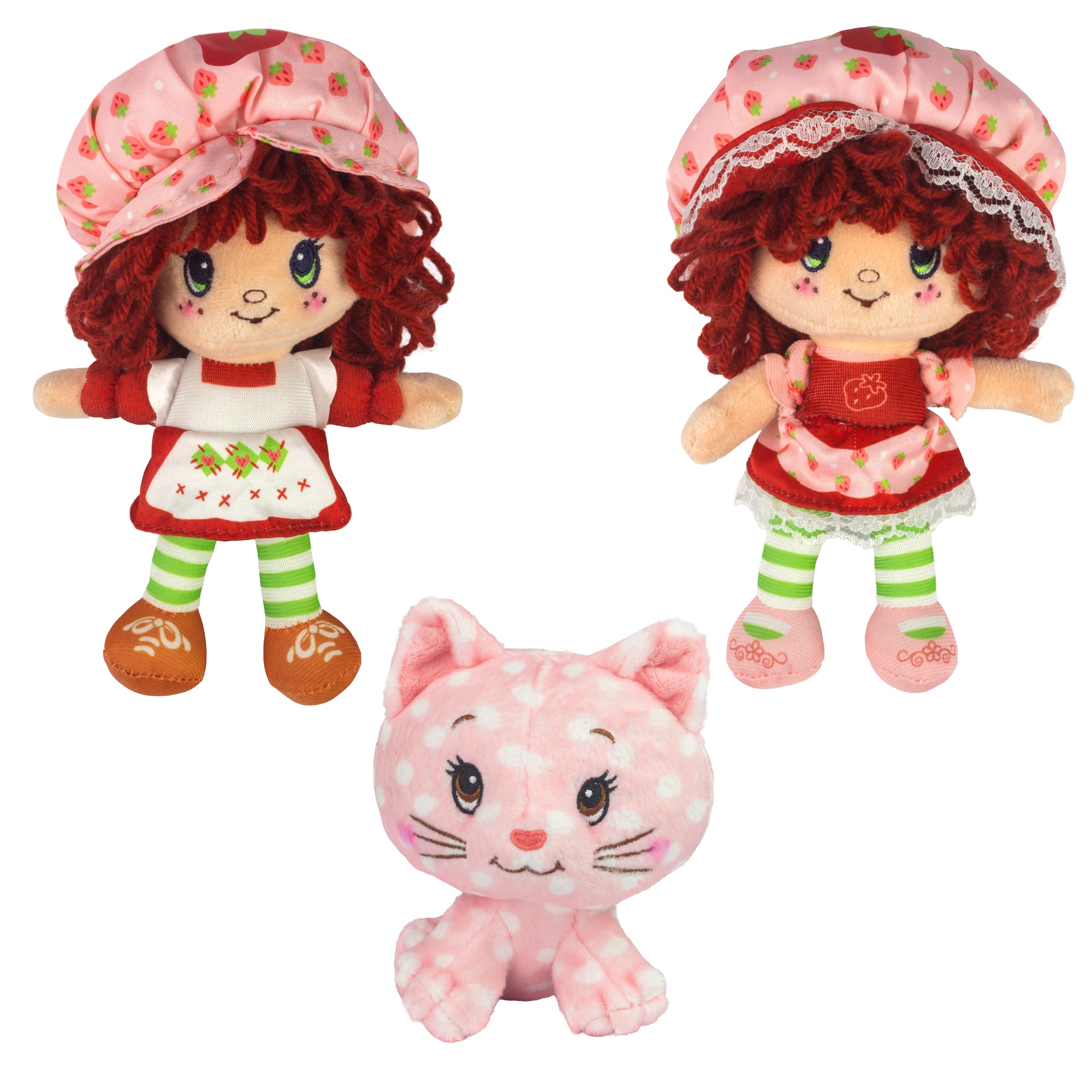 Strawberry Shortcake Plush Cat Custard - Toy Box Michigan
