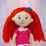 Groovy Girls Peach Skin Dark Red Hair Poppy