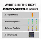 Popdarts Pro Bleen and Yurple