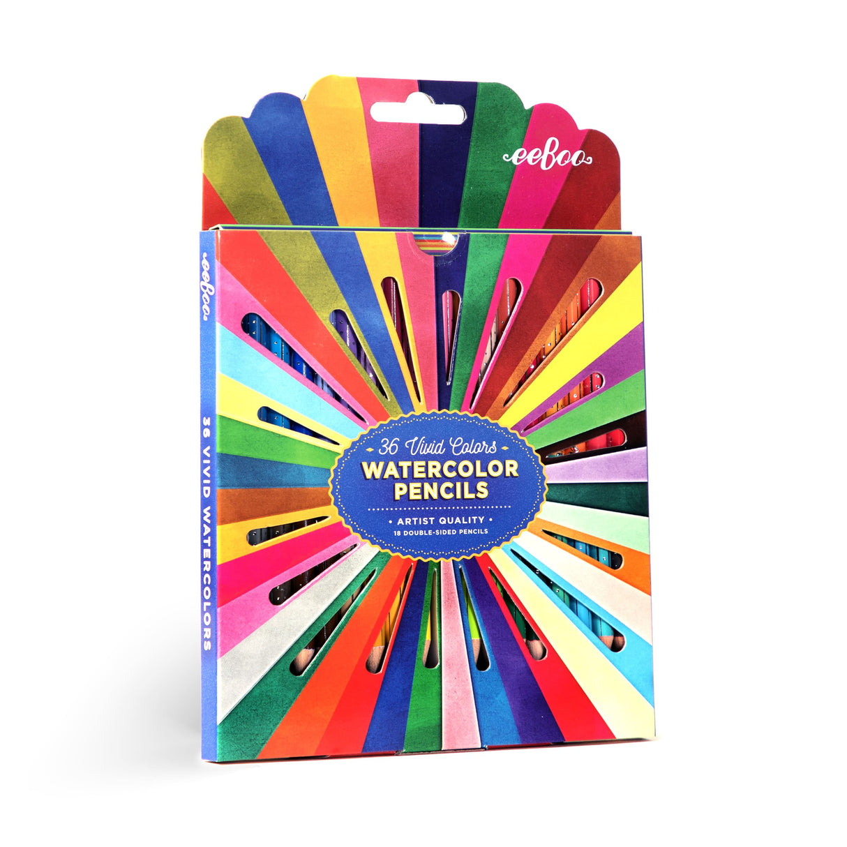 Rainbow 18 Double Sided Watercolor Pencils
