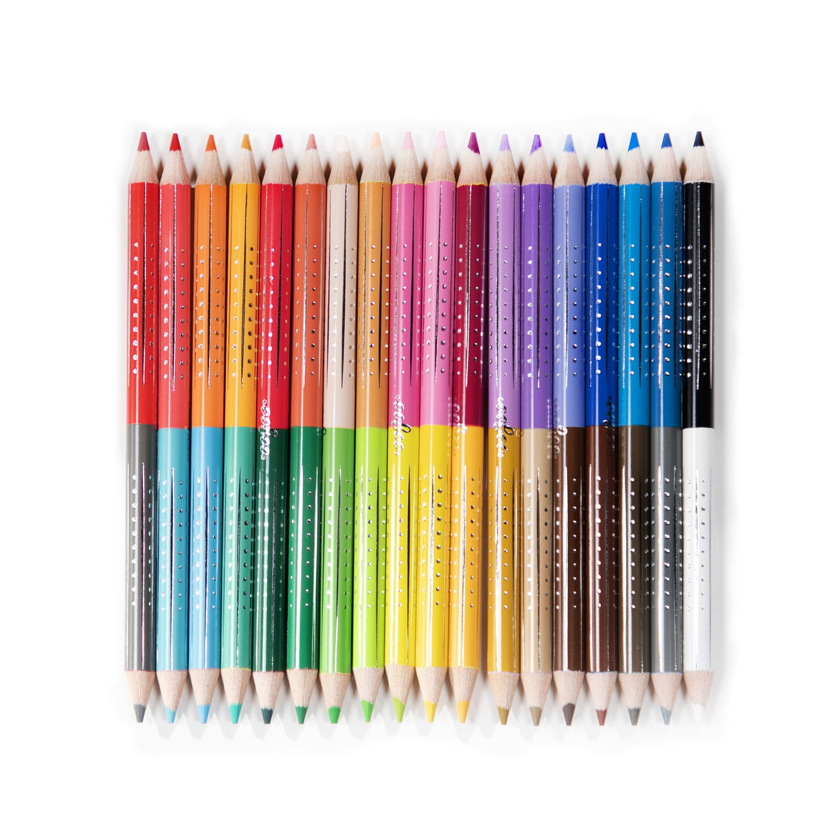 Rainbow 18 Double Sided Watercolor Pencils