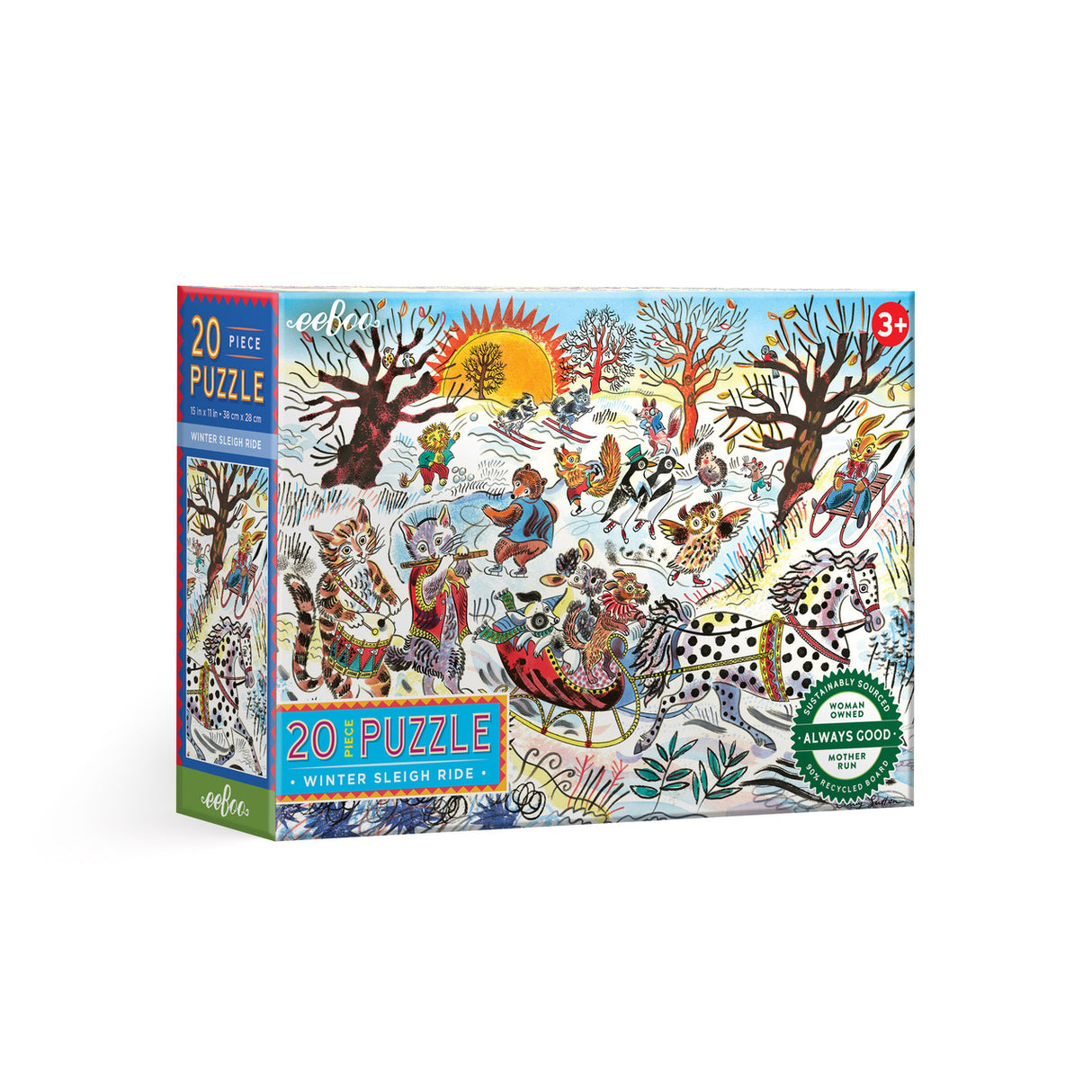 20 Piece Winter Sleigh Ride