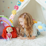 Groovy Girls Peach Skin Dark Red Hair Poppy