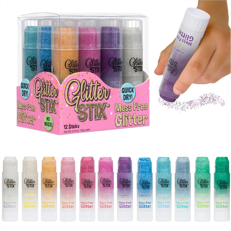 Glitter Stix 12 pc Set