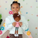 Groovy Girls Brown Skin Dark Brown Hair Saige