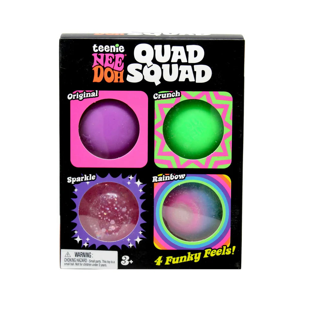 Teenie Quad Squad NeeDoh Multi Pack