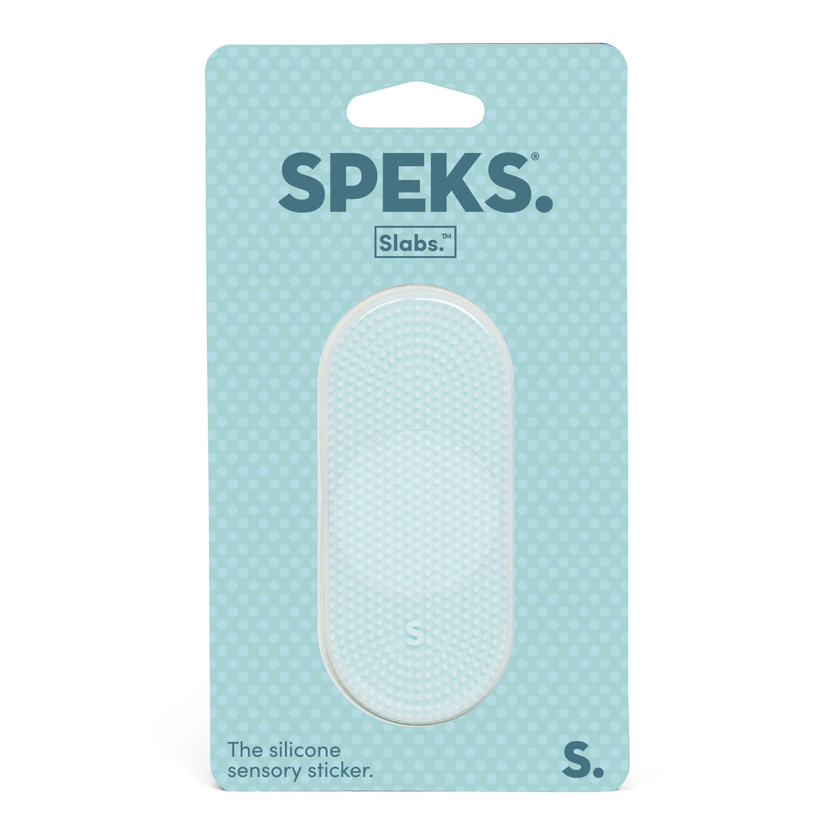 Speks Slabs Sensory Sticker Static Oblong