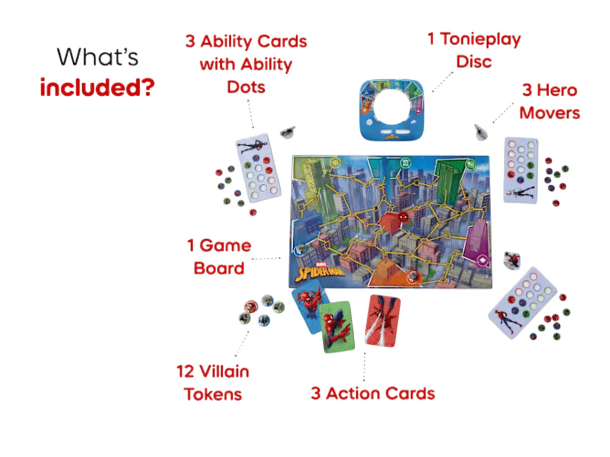 Tonies Marvel Spiderman Neighborhood Heroes  Tonie Play Game