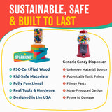 Candy Dispenser Woodworking Kit