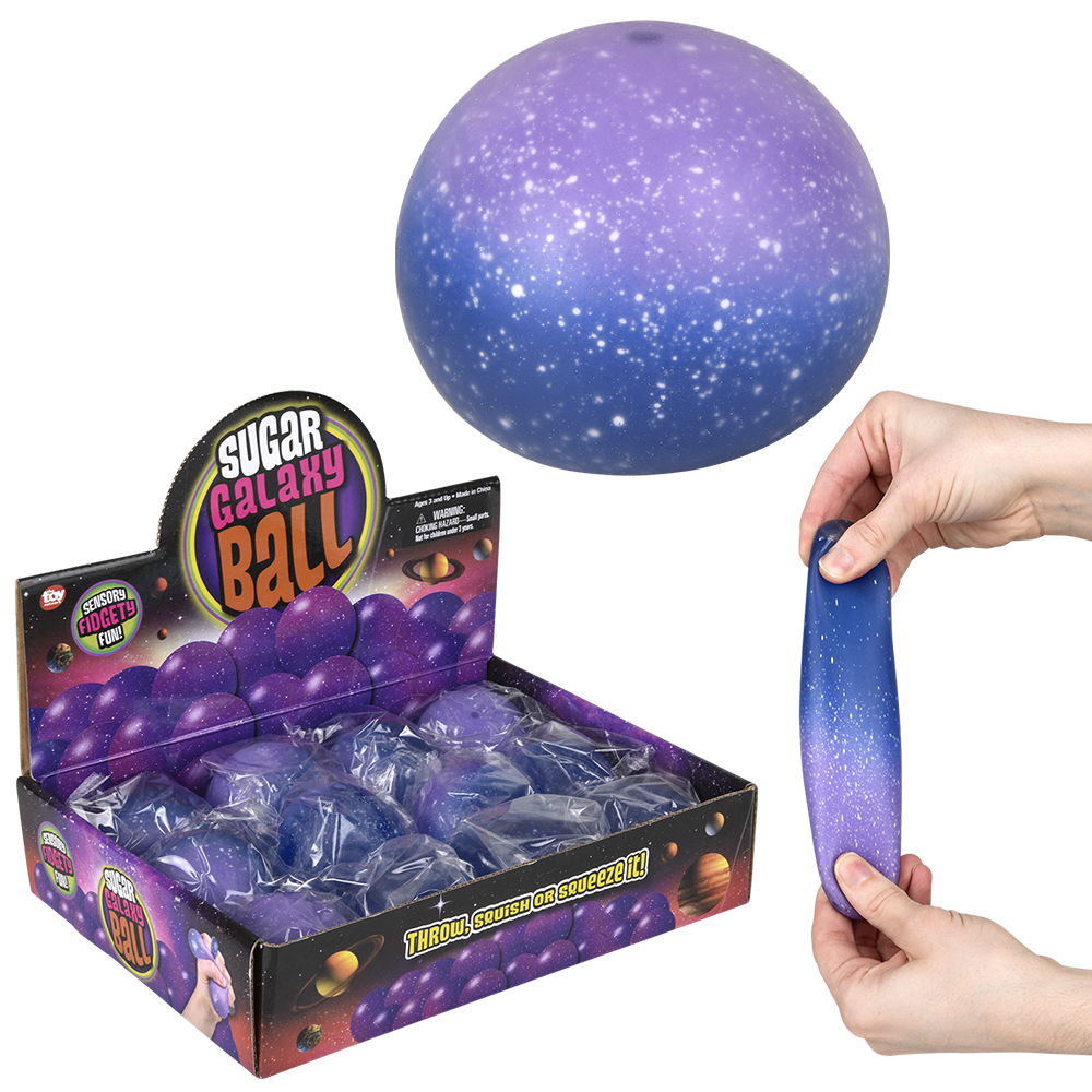 2.4" Galaxy Squeezy  Sugar Ball