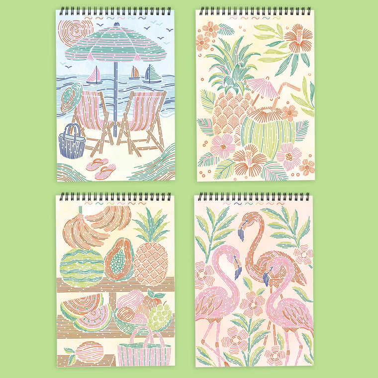 Trace By Line Tropical Paradise