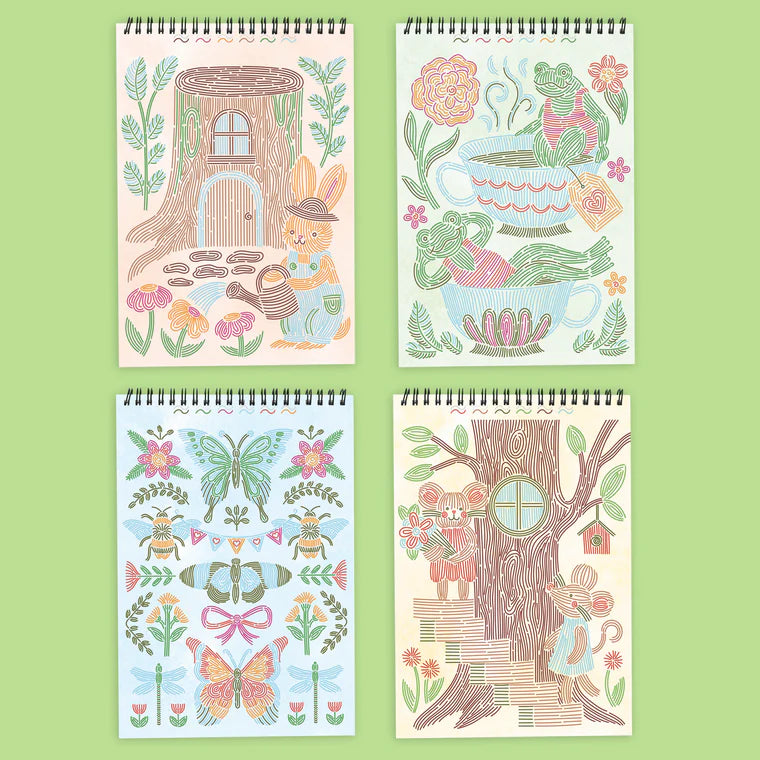 Trace By Line Woodland Whimsy