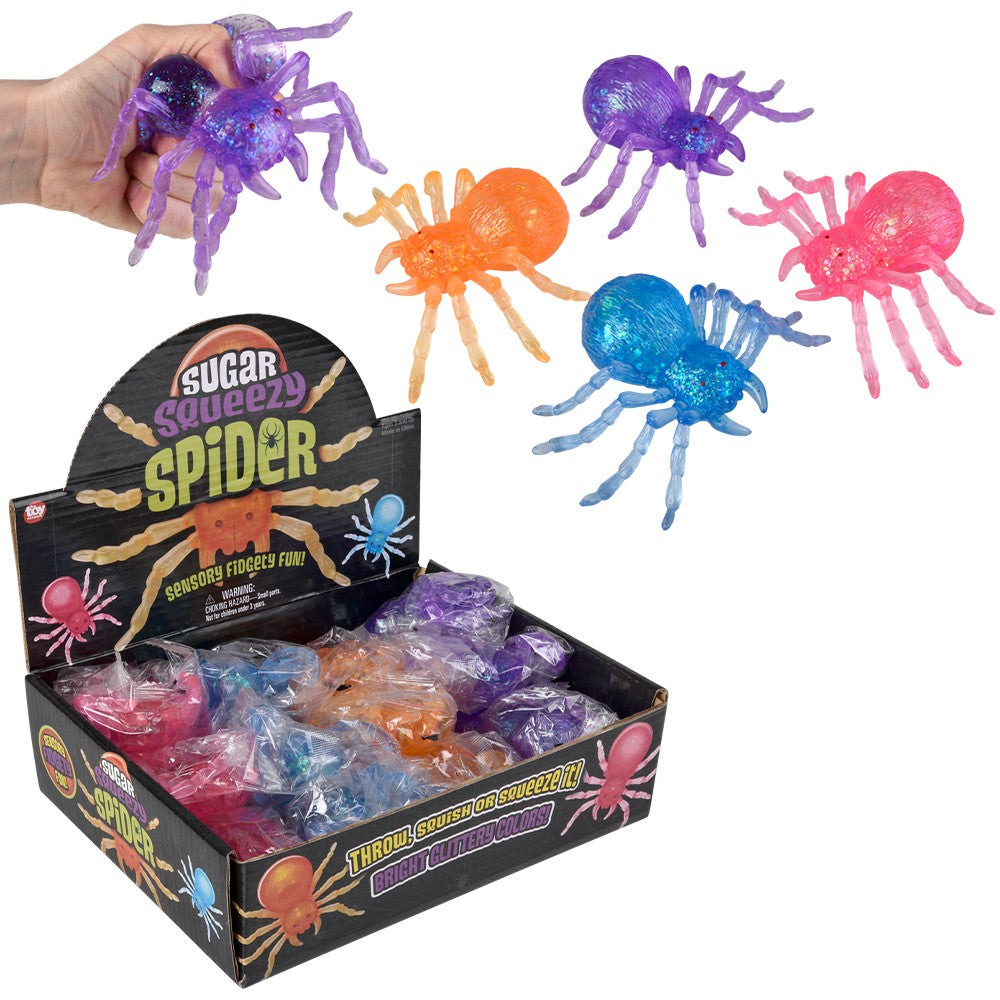 4.75" Squeezy Sugar Spider