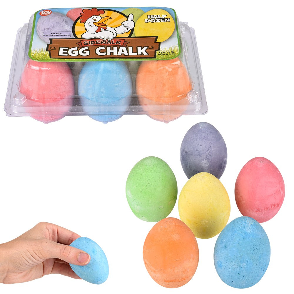 Sidewalk Chalk Egg