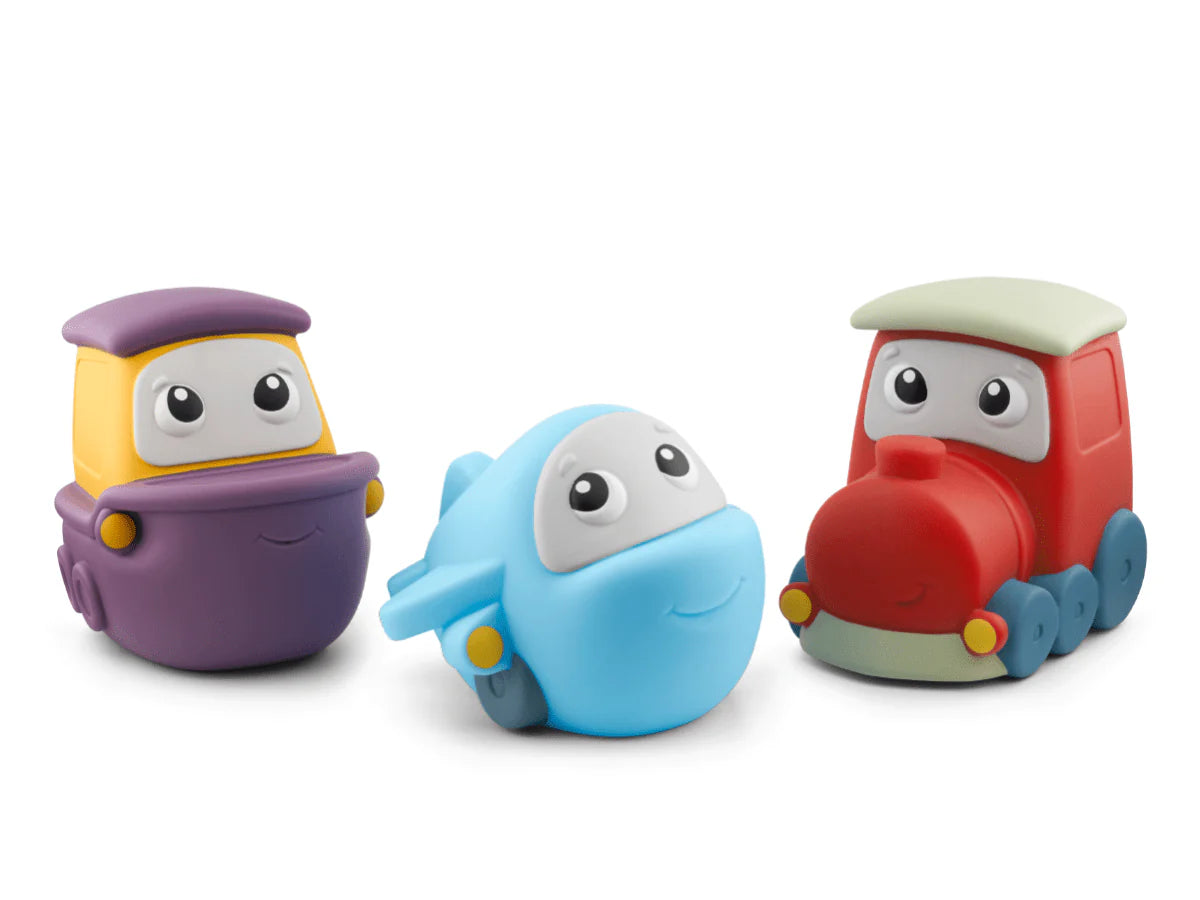 My First Tonies Transportation/Travel Set Airplane Ship Train