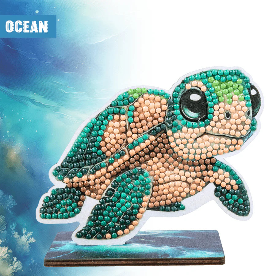 Crystal Art Ocean Buddies Sea Turtle