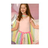 Stripy Sequins Skirt (size 4-6)