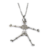 Spooky Scary Skeleton Necklace