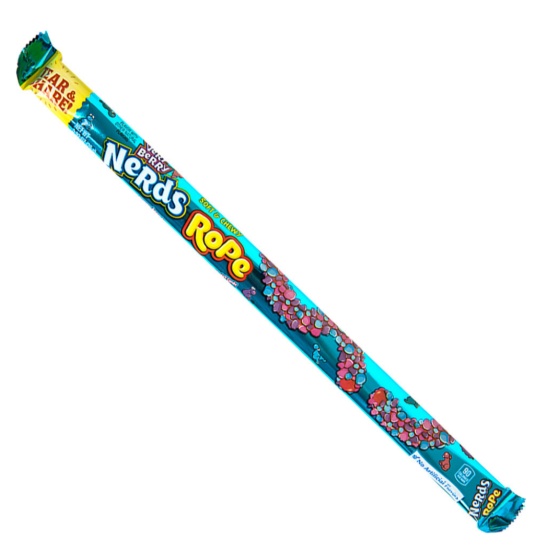 Nerds Rope Candy Very Berry 24pcs/ Display .92oz - Toy Box Michigan