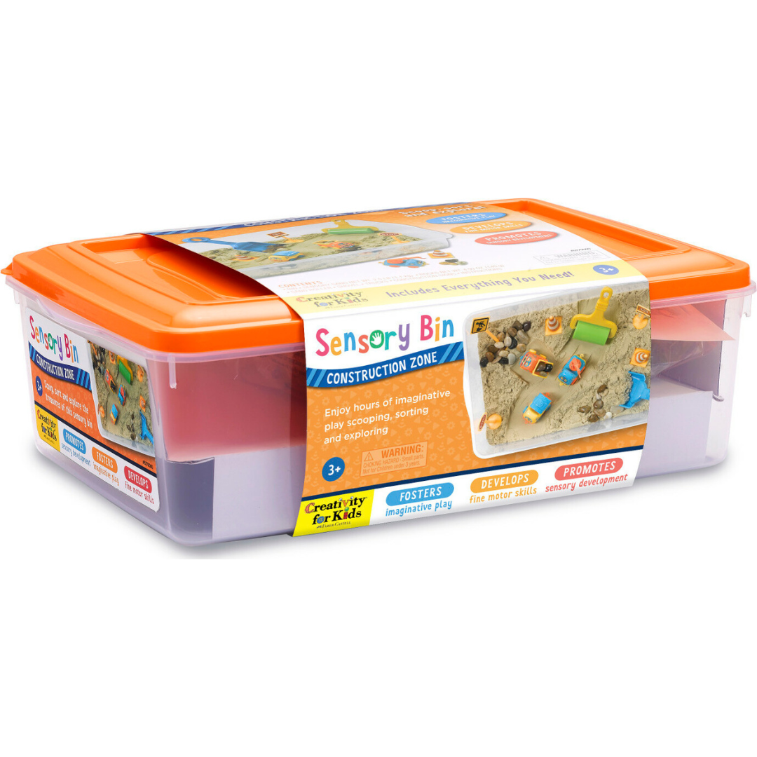 Sensory Bin Construction Zone