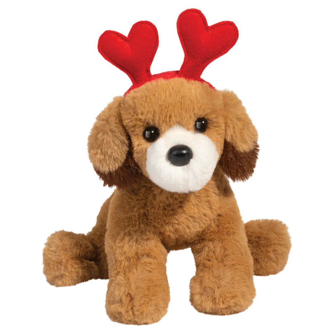 Doodle Dog with Heart Headband