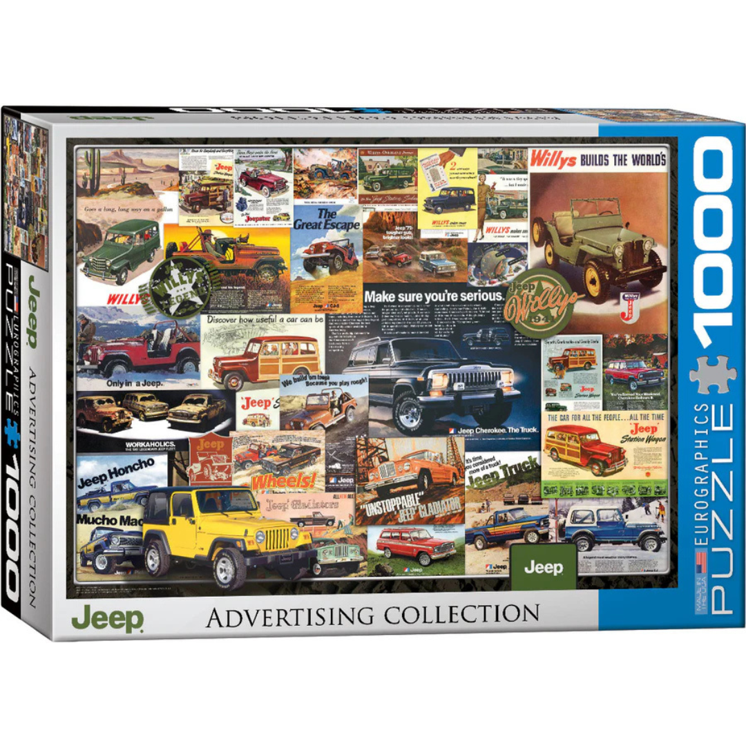 1000 pc Jeep Advertising Collection