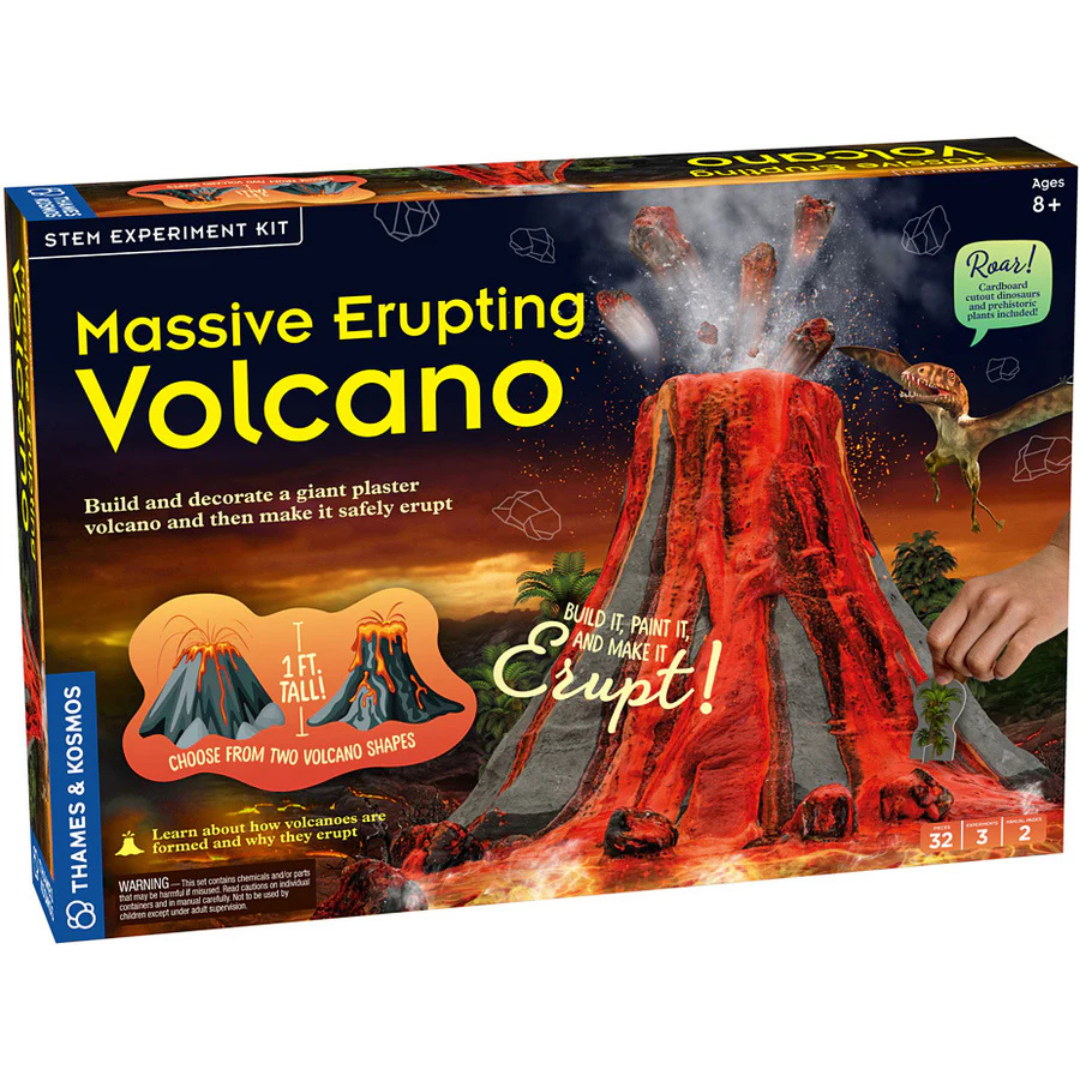 Massive Erupting Volcano