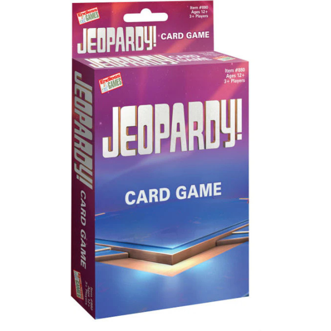 Jeopardy! Card Game: Fast-Paced Fun for Everyone - Toy Box Michigan