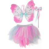 Thnik Mint Pink Skirt, Wings, and Wand Size 4-6