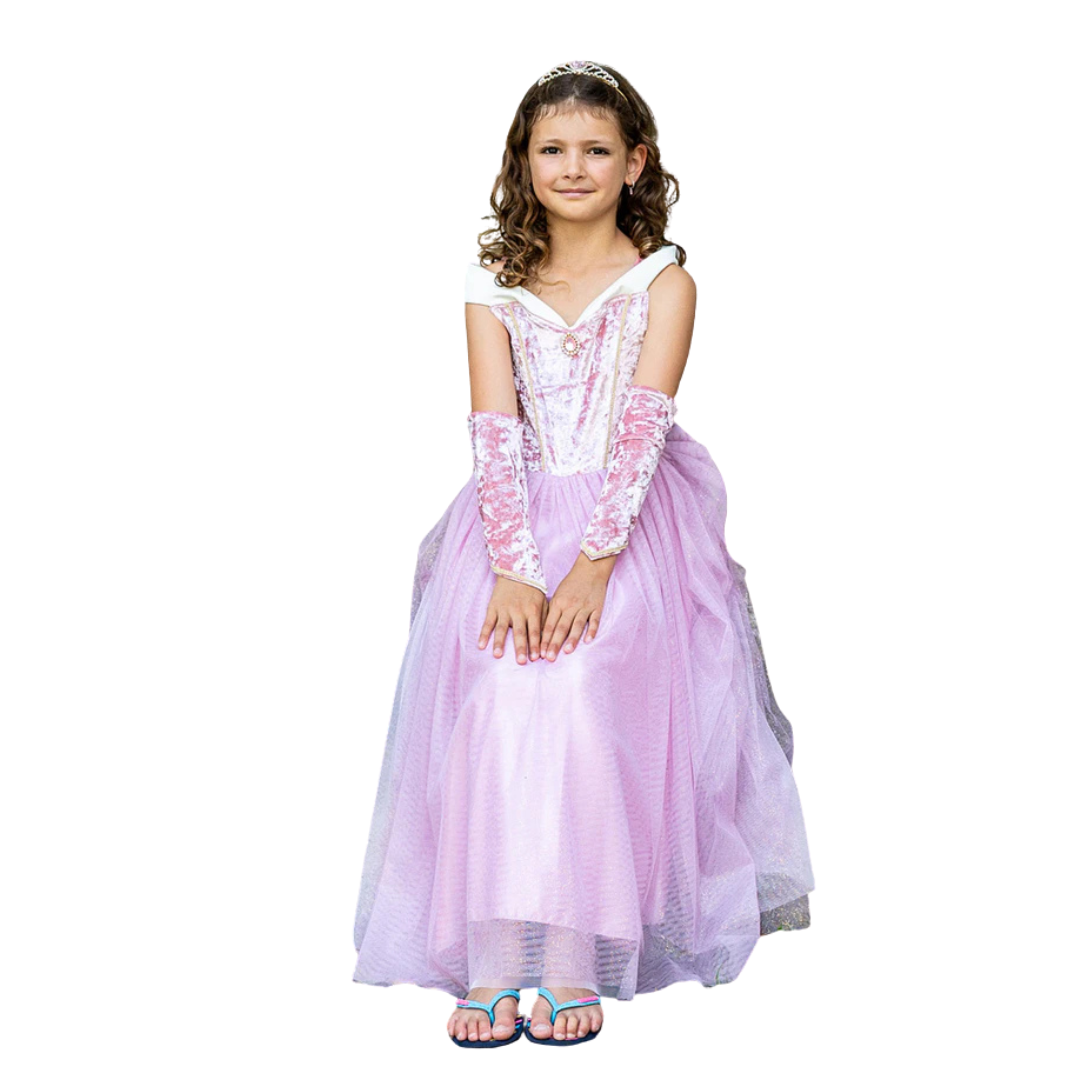 Velvety Soft Sleeping Sweetheart Princess Gown Size 5-6
