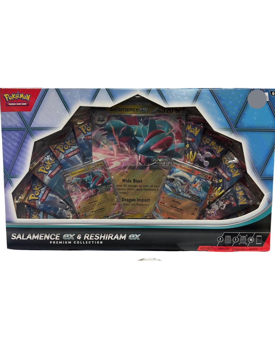Salamence ex & Reshiram ex Premium Collection