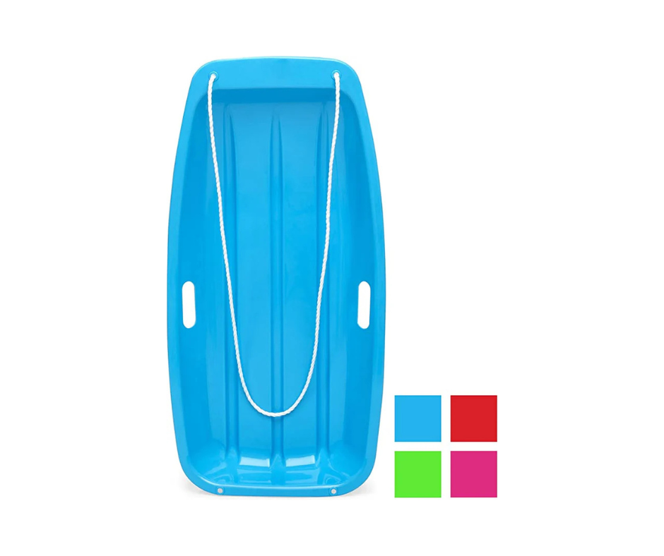 35" Toboggan Sled Ice Blue