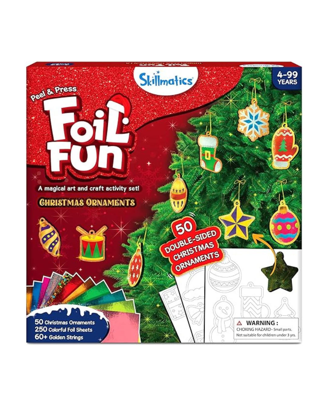 Foil Fun Christmas Ornaments