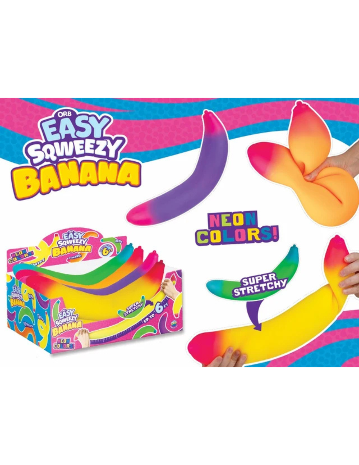 Easy Sqweezy Neon Banana Jumbo