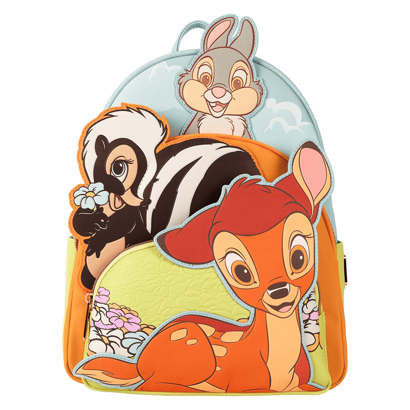 Bambi flower thumper loungefly backpack Loungefly Disney Bambi Tattoo Mini Backpack Flower Thumper  main image 4