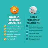 Woobles Woodstock Crochet Kit