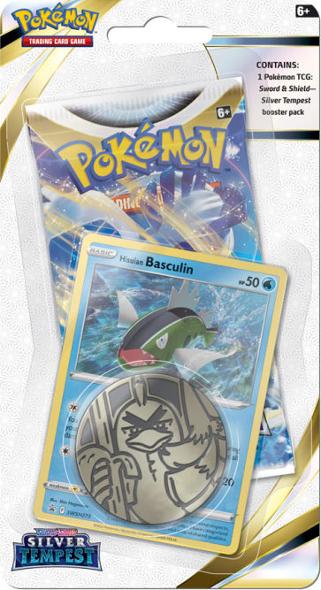 pokémon tcg sword & shield silver tempest booster display box Pokemon TCG - Sword and Shield 12 - Silver Tempest Checklane Blisters