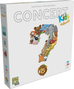 Asmodee Concept Kids: Animals Board Game