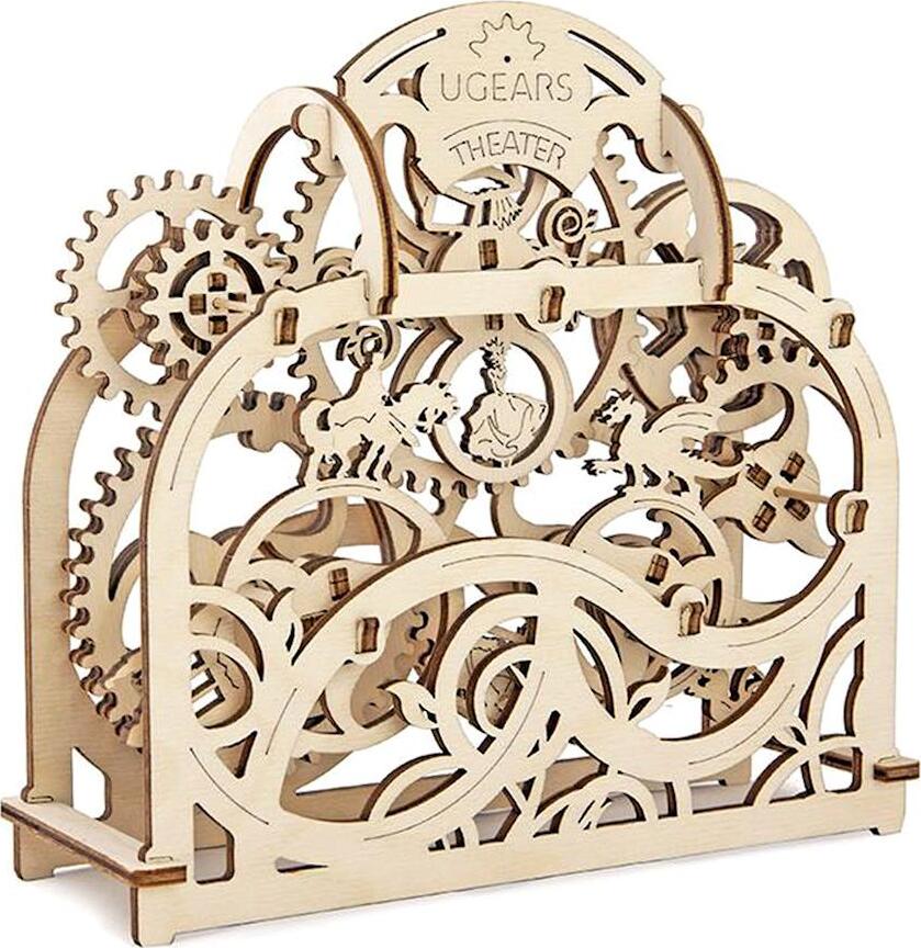 UGears Mechanical Wooden Theater 3D Model
