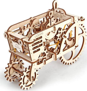 UGears Tractor Mechanical Wooden 3D Model